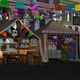 Grim Fandango’s Manny Calavera wanders around the Land of the Dead.